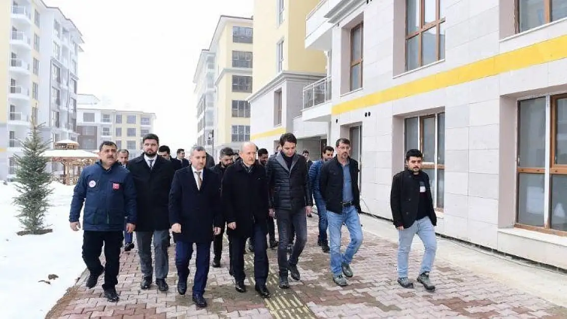 Bakan Yardımcısı Suver, Yeşilyurt'ta kentsel dönüşüm projelerini inceledi