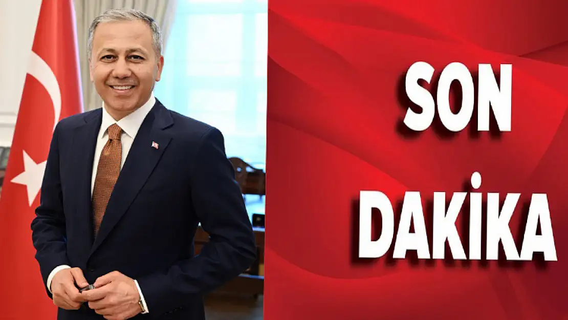 Bakan Yerlikaya Hiç kimse kanunların üstünde değildir