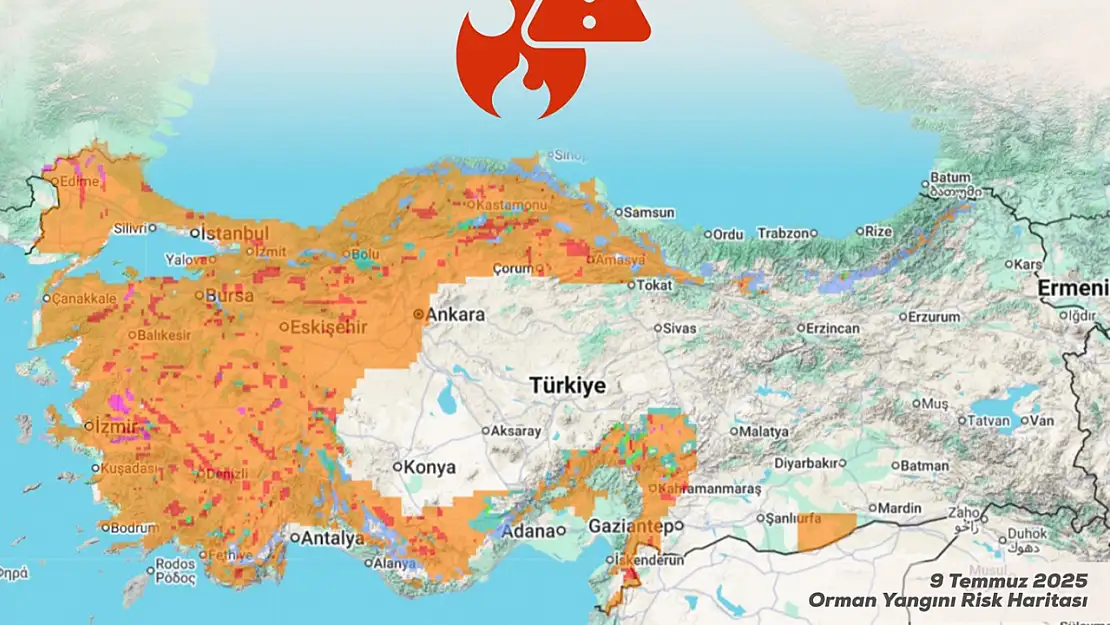 Bakan Yumaklı, yarın için uyardı: Orman yangını riski daha üst seviyeye çıkıyor