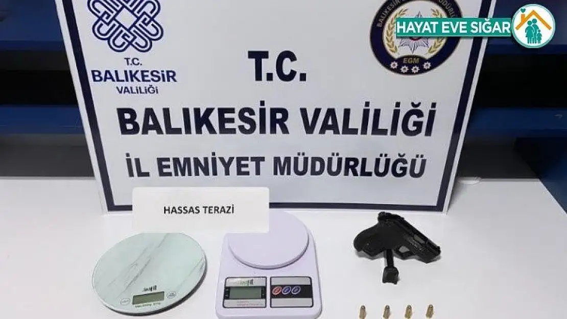 Balıkesir'de 17 şahsa uyuşturucu operasyonu