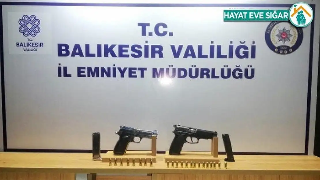 Balıkesir'de polis 6 aranan şahsı yakaladı