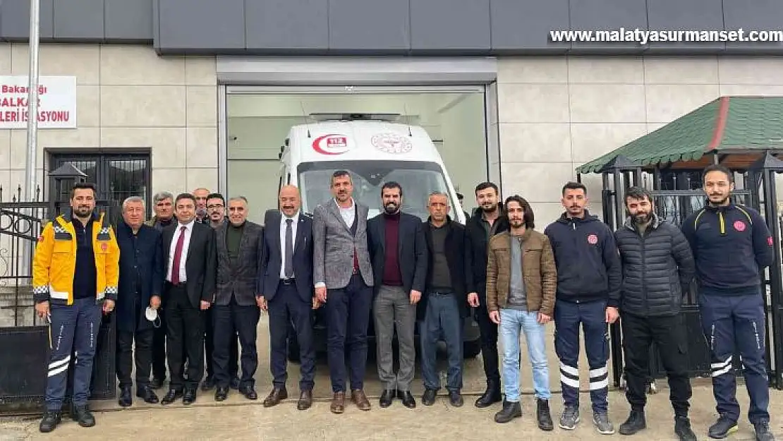 Balkar 112 acil ambulans istasyonu açıldı