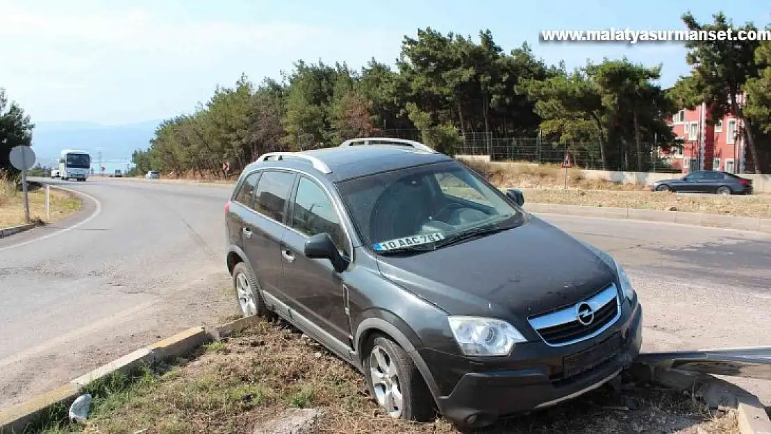 Bandırma'da trafik kazası: 1 yaralı