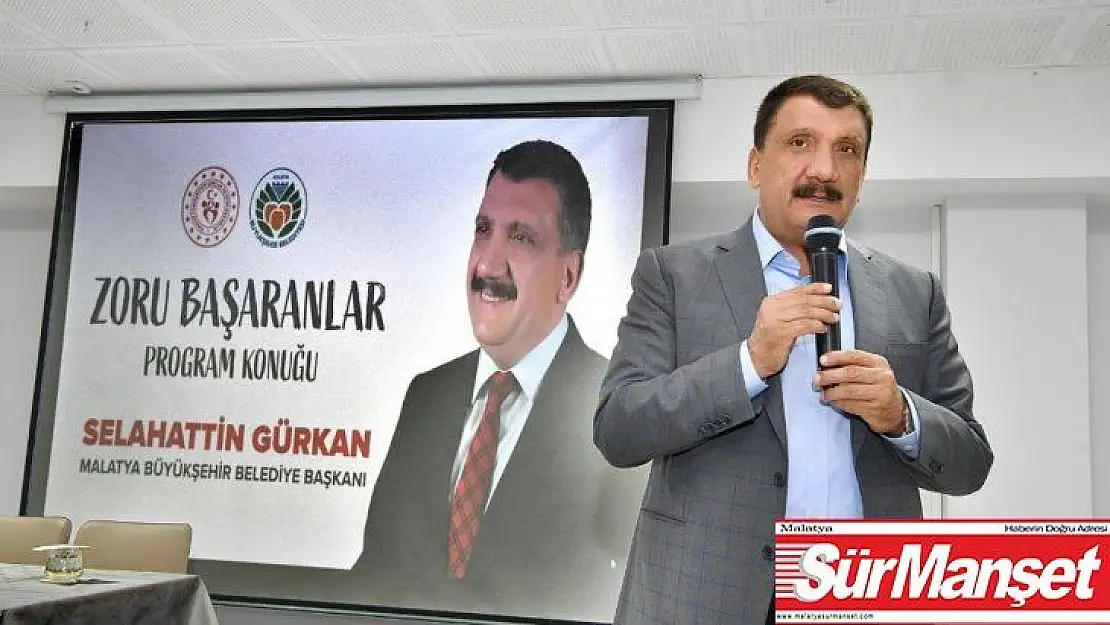 Başkan  Gürkan, gençlere hitap etti