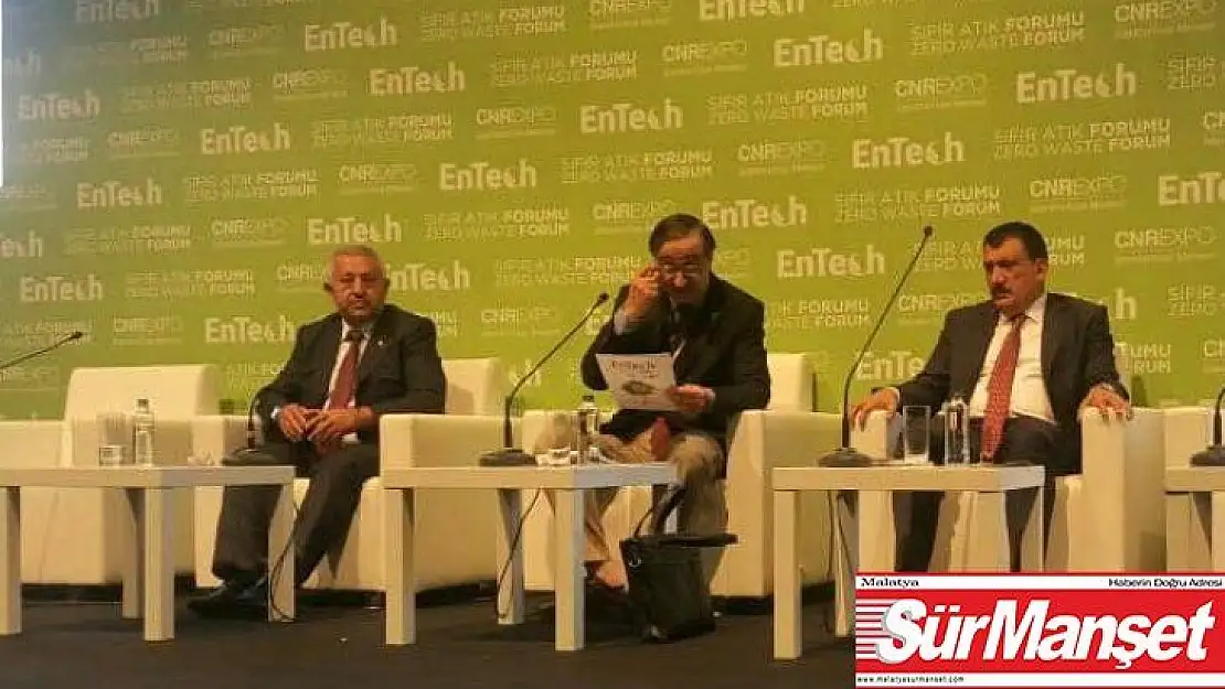 Başkan  Gürkan, Sıfır Atık Yönetimi  panelinde konuştu