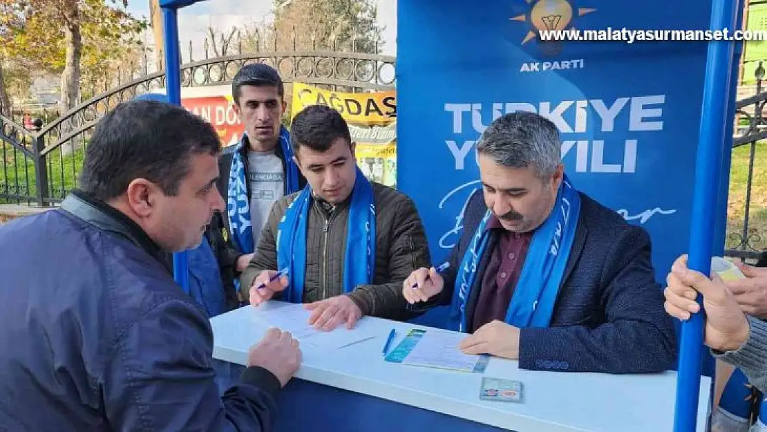 Başkan Alkayış, AK Partiye üyelik yapan herkese teşekkür etti