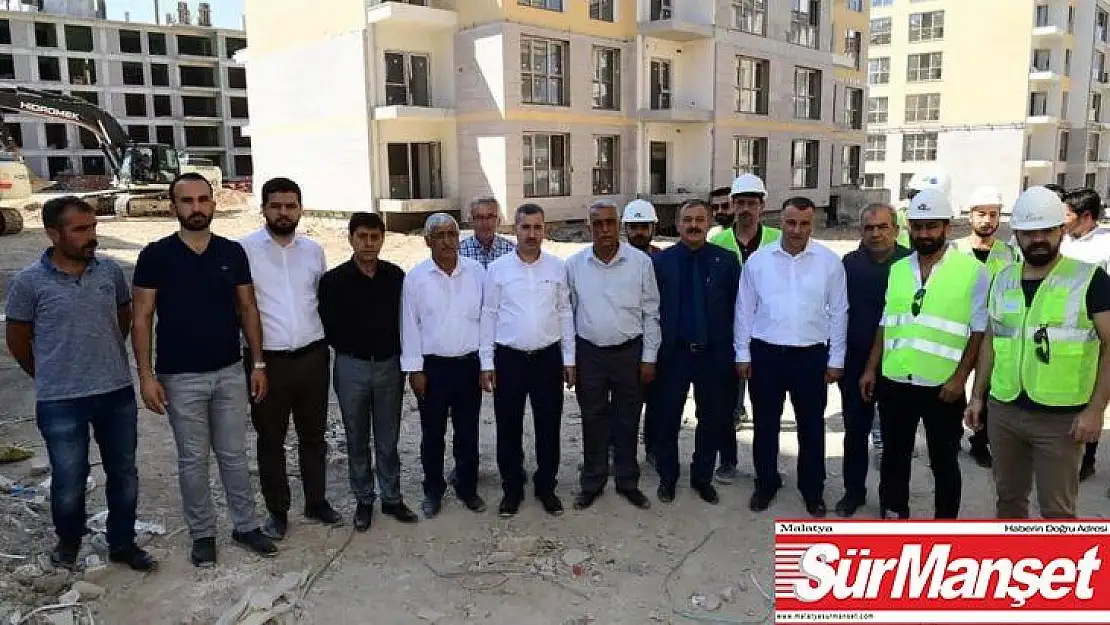 Başkan Çınar, 'Kentsel gelişim ve dönüşüm proje' alanını inceledi