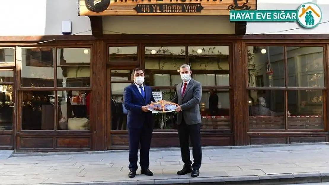 Başkan Çınar, Demirdöğen'i ağırladı