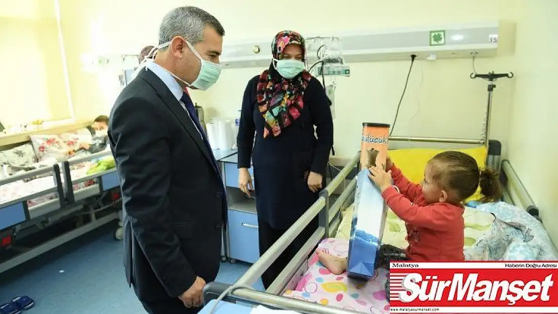 Başkan Çınar, lösemili çocukları ziyaret etti