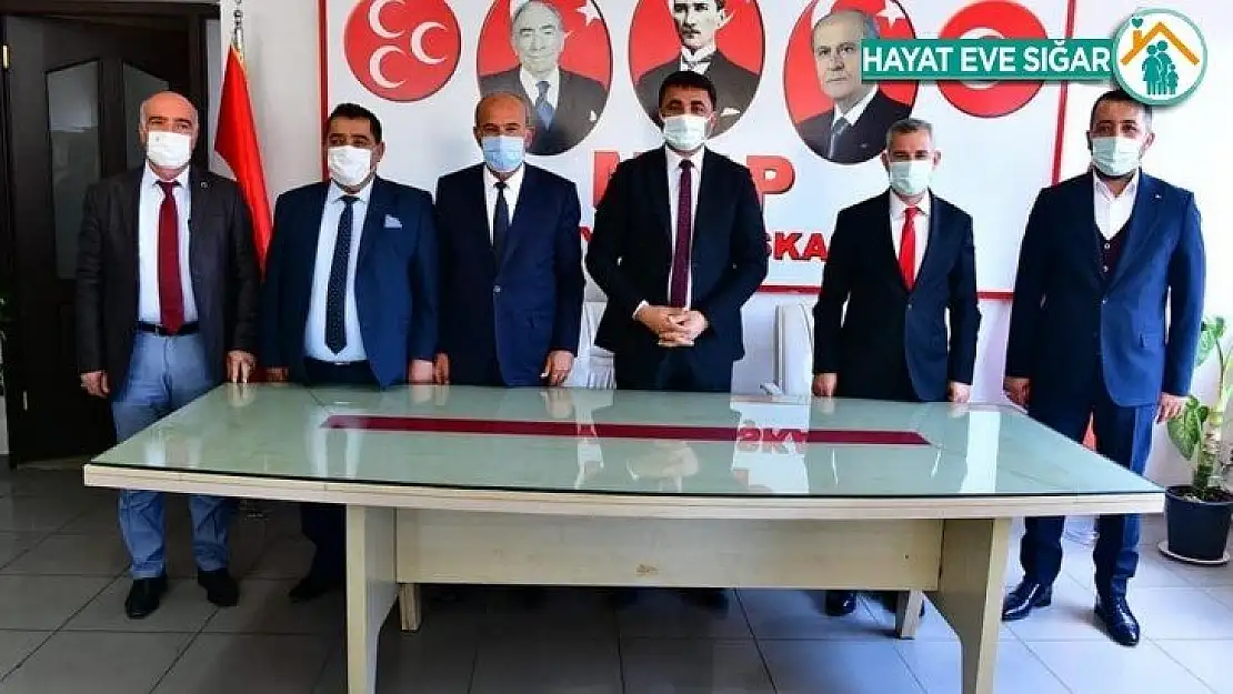 Başkan Çınar, MHP'liler ile bir araya geldi