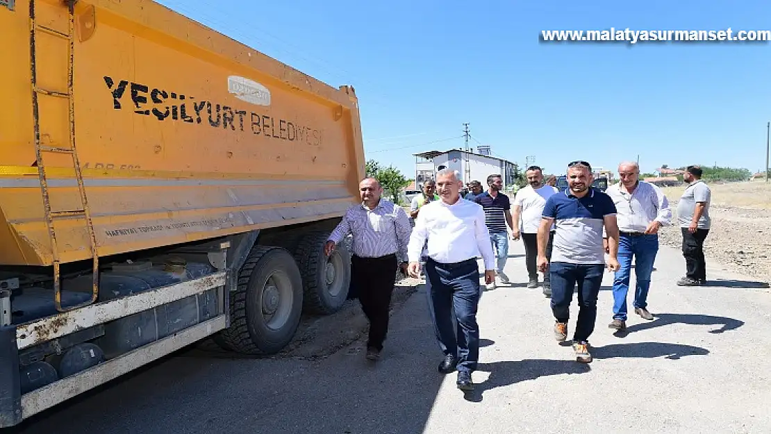 Başkan Çınar Yeşilyurt'un Her Noktasına Kaliteli Ve Modern Yatırımlar Taşıyoruz