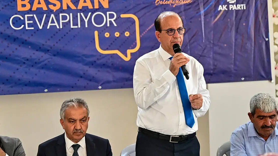Başkan Geçit, 'Banazı, Konak Ve Horata'nın Gelişimi Yeşilyurt İçin Önemli'