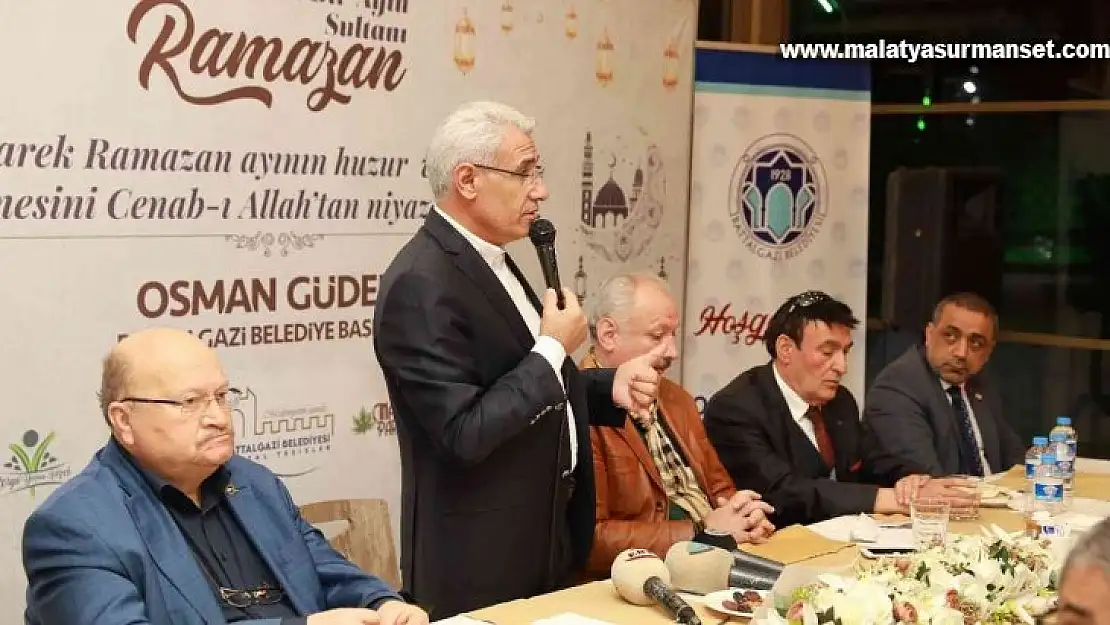 Başkan Güder, basın mensuplarıyla iftarda biraya geldi