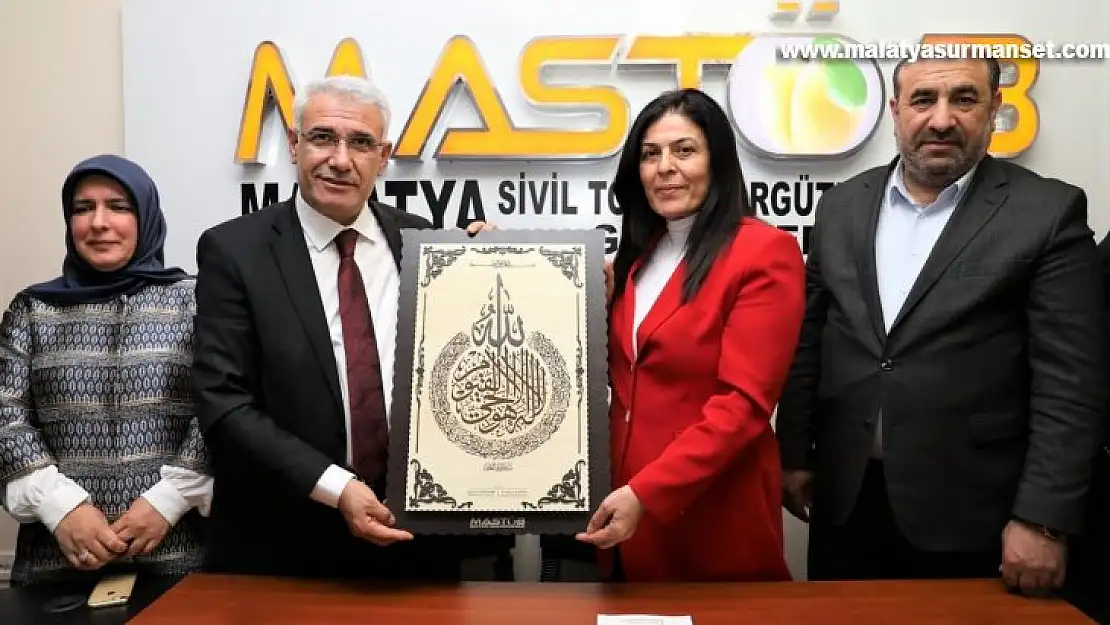 Başkan Güder'den MASTÖB'e hayırlı olsun ziyareti