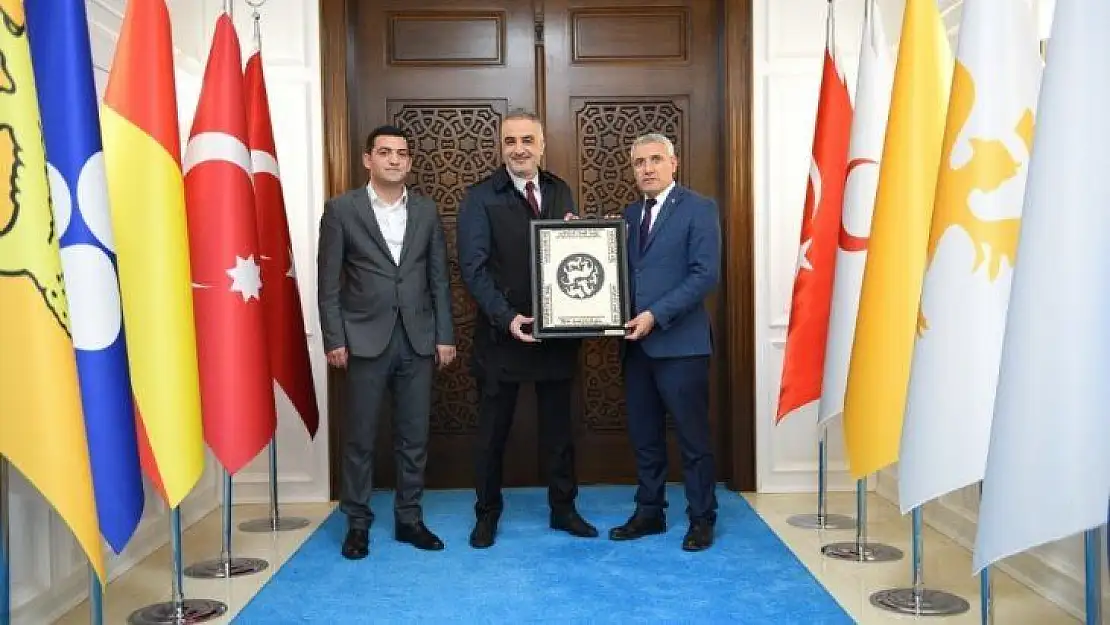 Başkan Güder, Develi'yi ağırladı