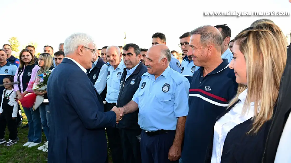 Başkan Güder Zabıta Teşkilatının Haftasını Kutladı