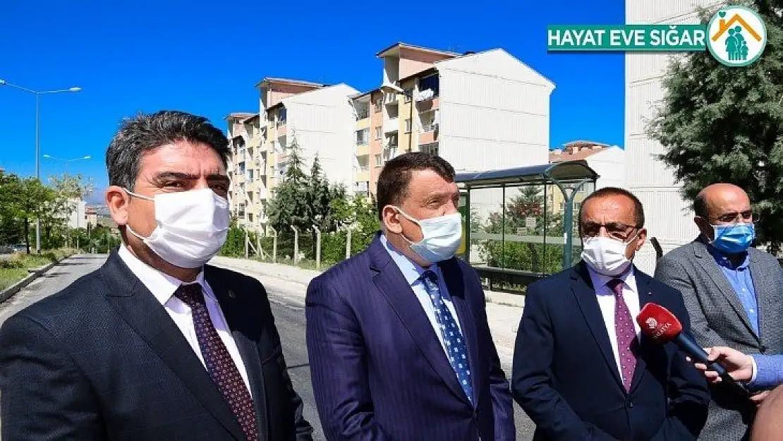 Başkan Gürkan, asfalt çalışmalarını inceledi