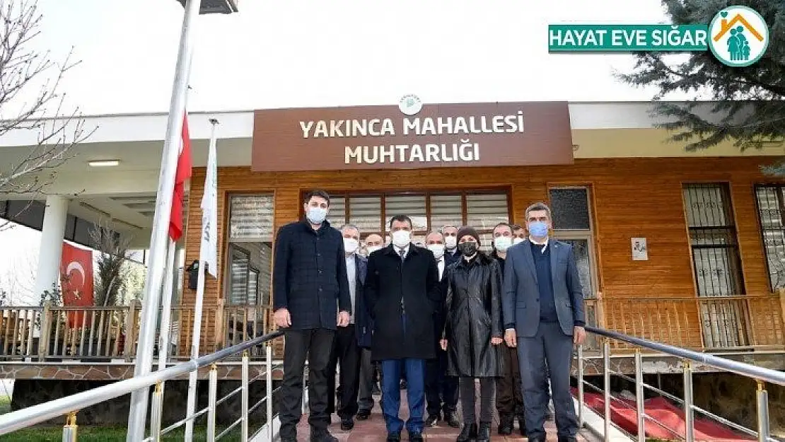 Başkan Gürkan'dan Yakınca Mahallesine ziyaret