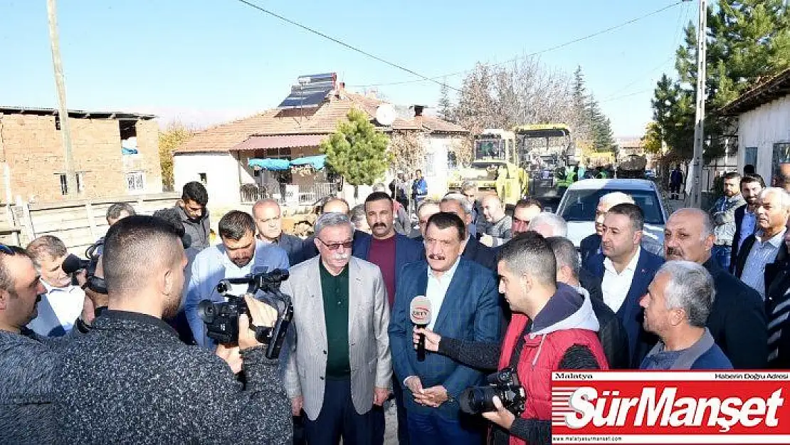 Başkan Gürkan, Doğanşehir'de incelemelerde bulundu