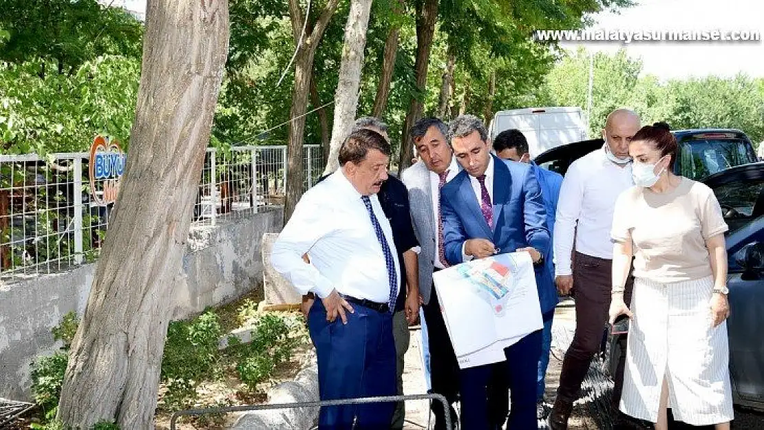 Başkan Gürkan, Horata mesire alanında incelemelerde bulundu