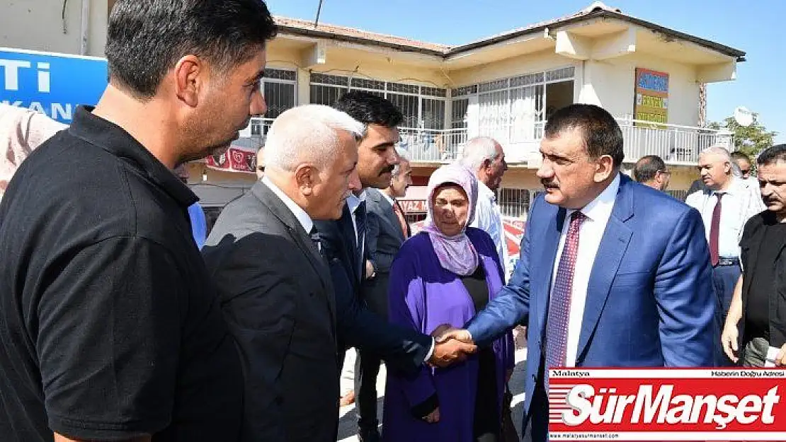 Başkan Gürkan, Kale ilçesini ziyaret etti