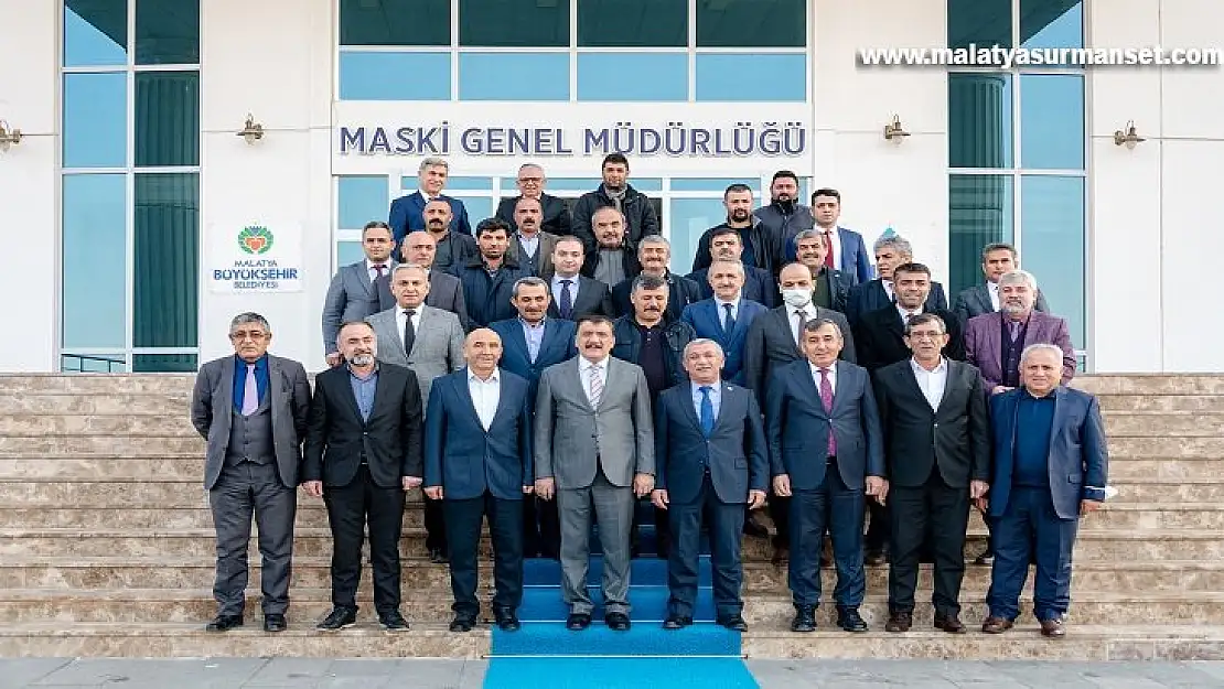 Başkan Gürkan MASKİ Genel Müdürlüğünü ziyaret etti