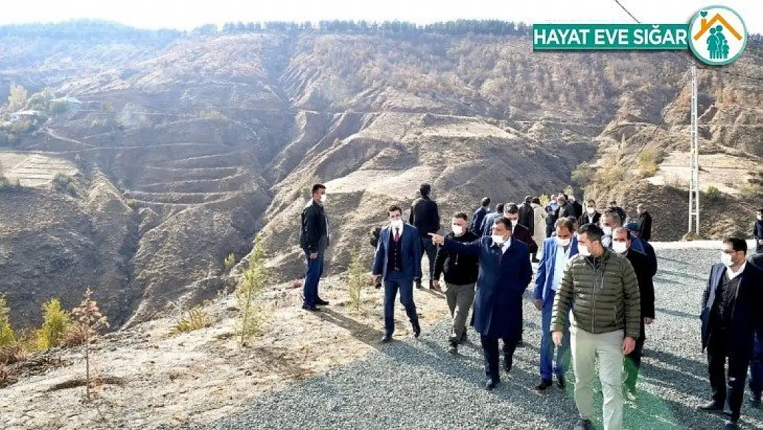 Başkan Gürkan, Pütürge yatırımlarını inceledi: