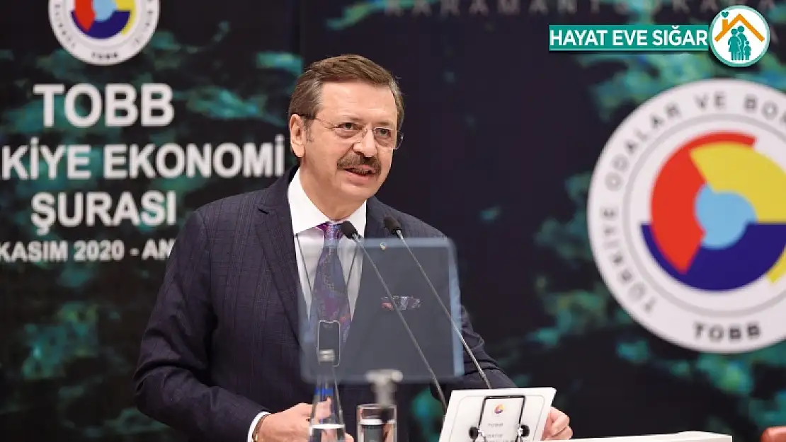 Başkan Hisarcıklıoğlu TOBB Türkiye Ekonomi Şurası Konuştu