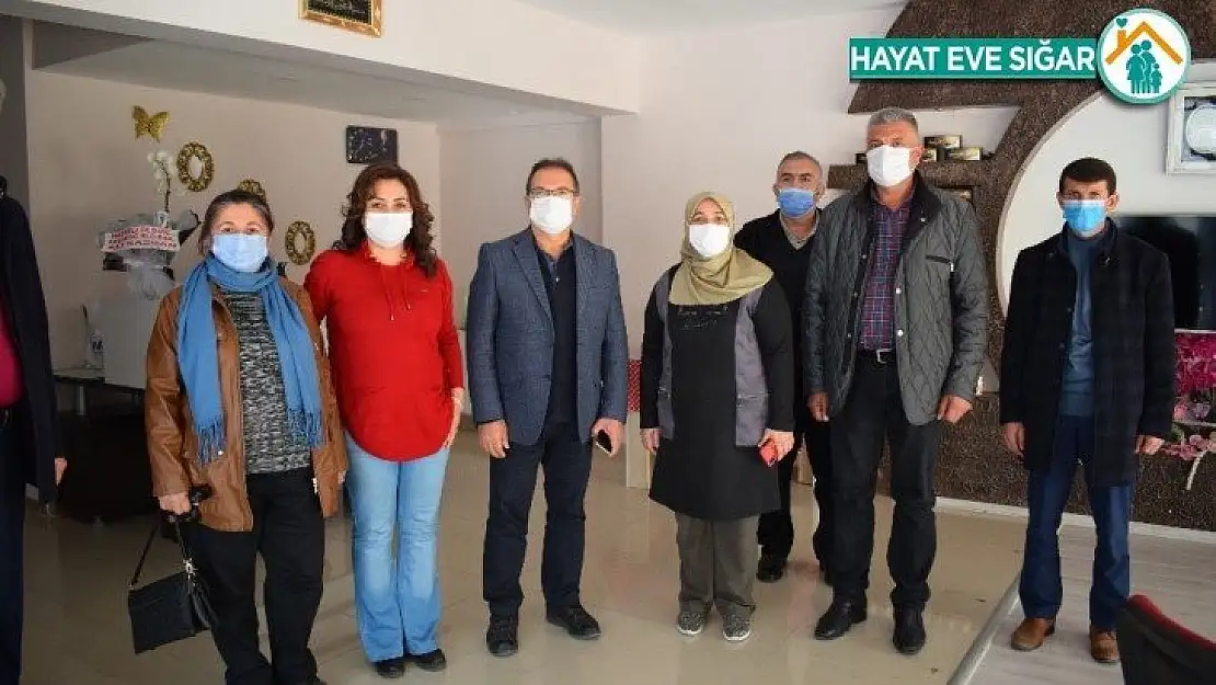 Başkan Kazgan'dan esnaf ziyareti