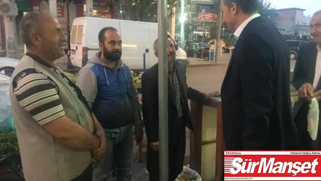 Başkan Kılınç, çarşı esnafını gezdi