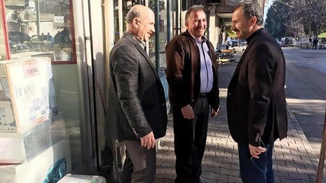 Başkan Kılınç, eski Samsat Caddesi esnafını ziyaret etti