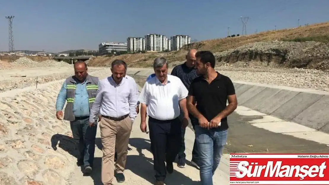 Başkan Kılınç, millet bahçesinde incelemelerde bulundu