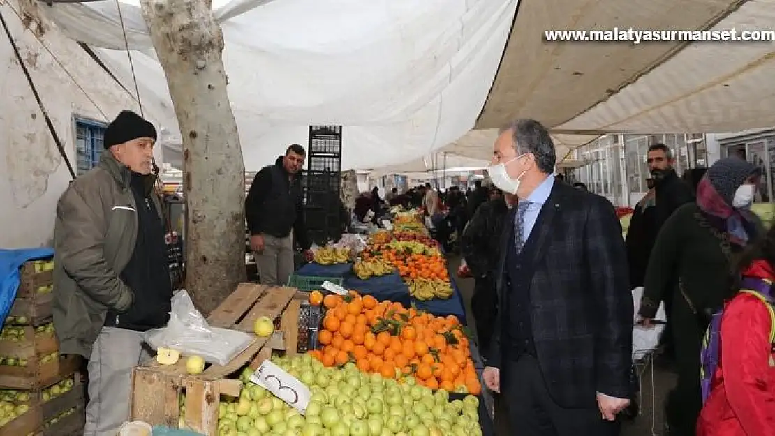 Başkan Kılınç, pazar esnafıyla bir araya geldi