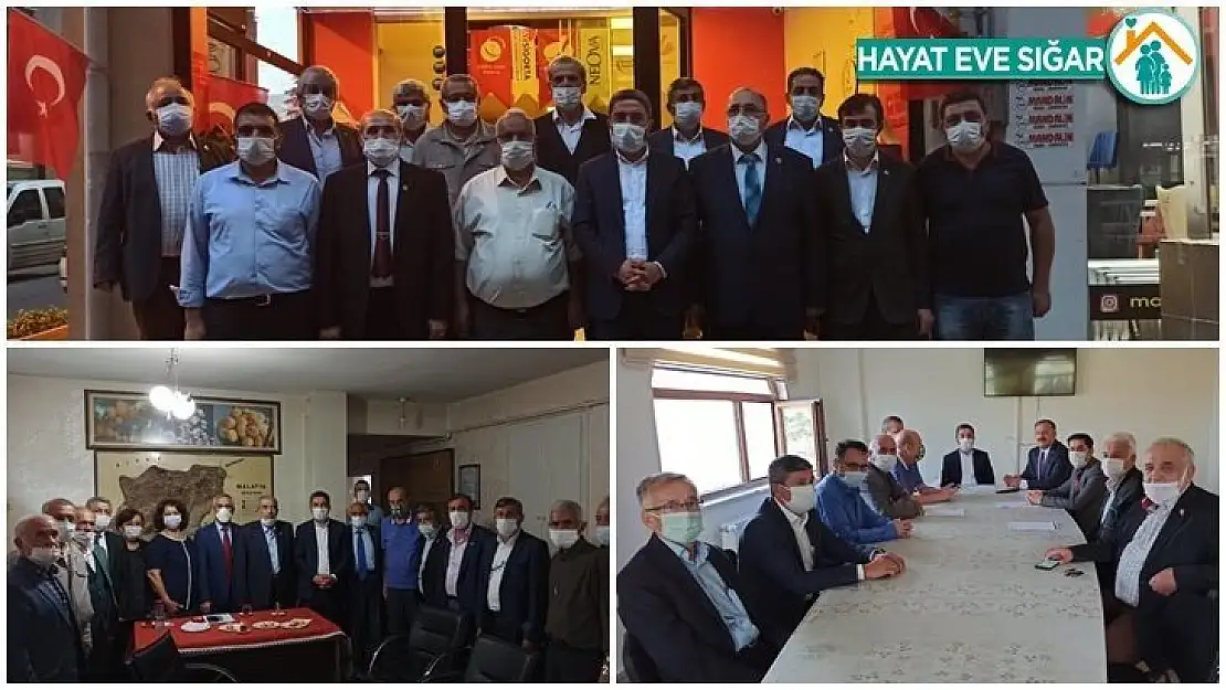 Başkan Kiraz Muhtarlar derneğini ziyaret etti