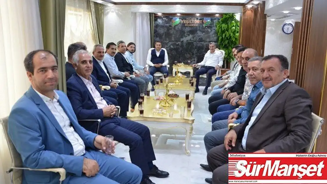 Çınar Yeşilyurt Belediyespor'un yeni yönetimi  ağırladı