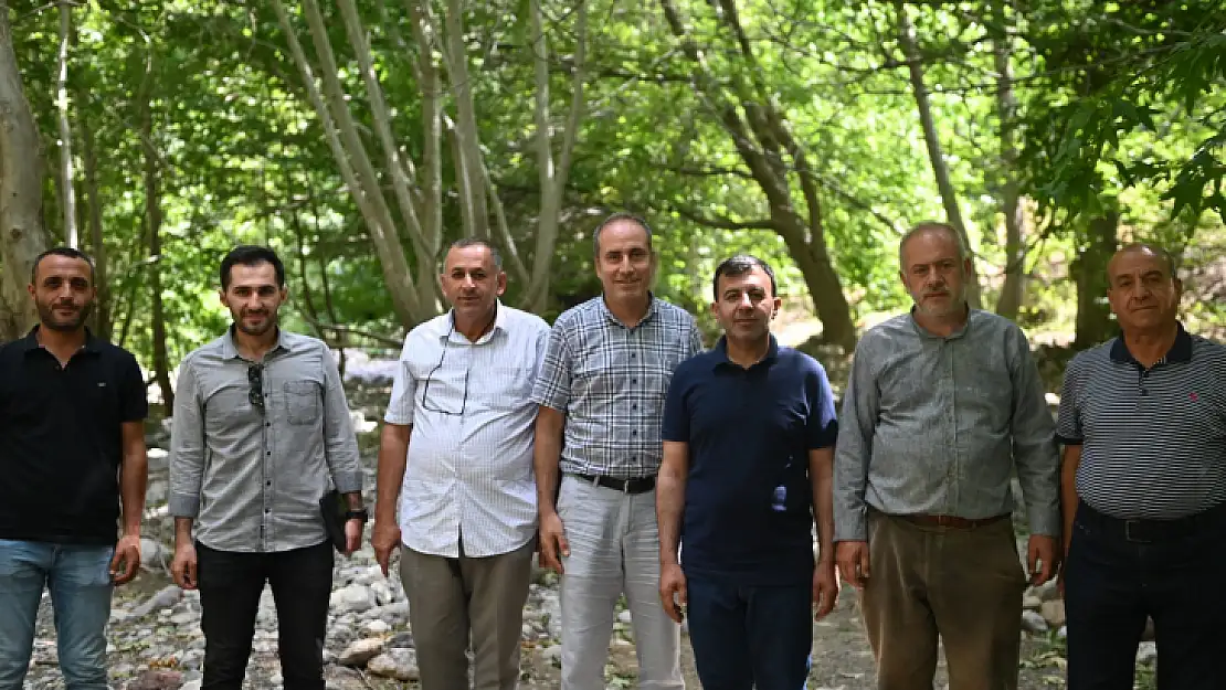 Başkan Mikail Sülük Tepehan Kayadere Bölgesinde İncelemelerde Bulundu 