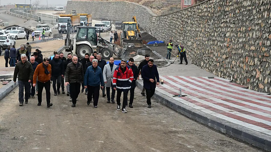 Başkan Sami Er Güney Kuşak Yolu Kısa Sürede Hizmete Girecek