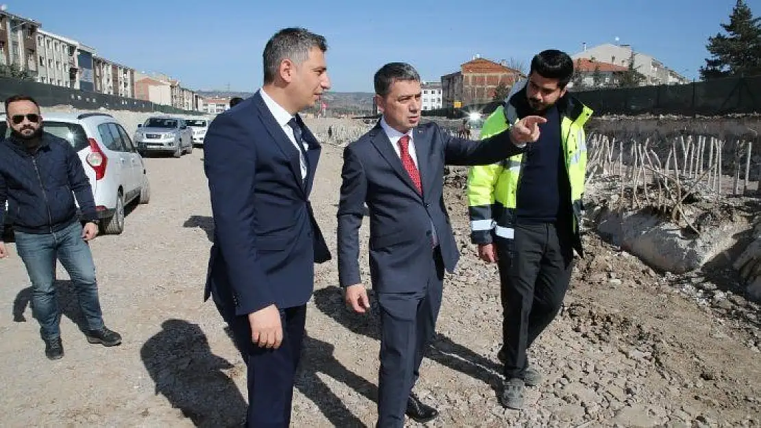 Başkan Şimşek, Konya yolundaki çalışmaları yerinde inceledi