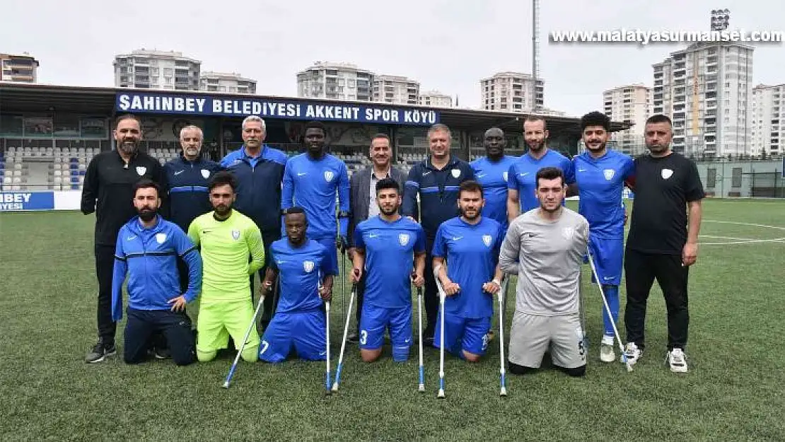 Başkan Tahmazoğlu'ndan ampute maçına davet