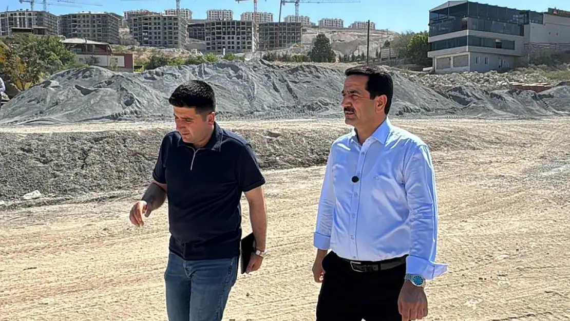 Başkan Taşkın 180 Dönümlük Alanı Bu Yıl Sonuna Kadar Tamamlayacağız