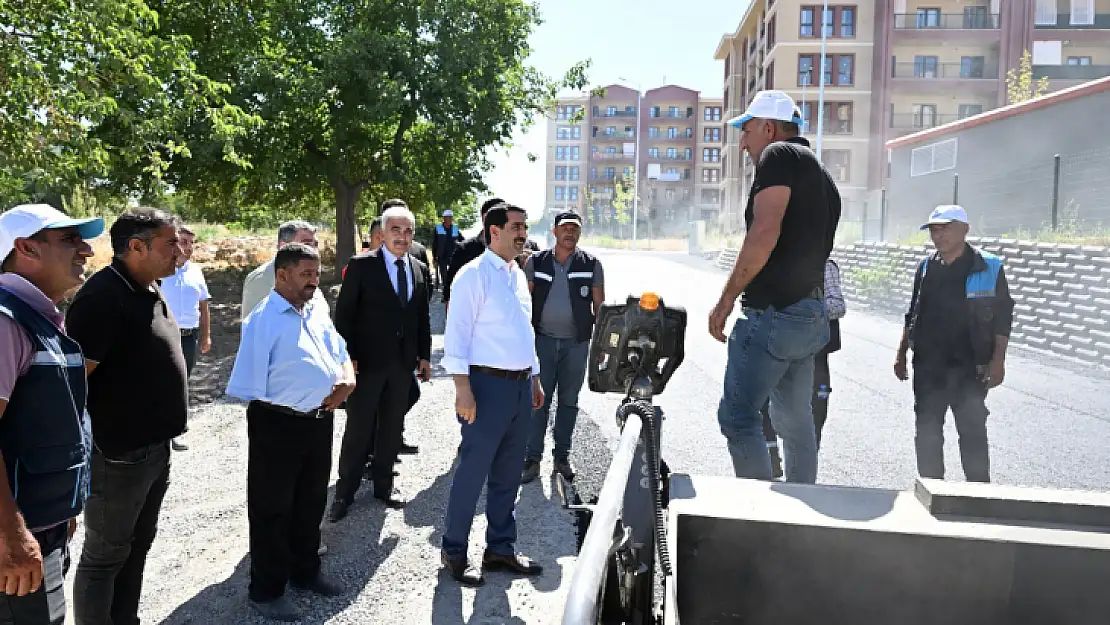 Başkan Taşkın: 'Mahallelerdeki toza, dumana son vereceğiz'