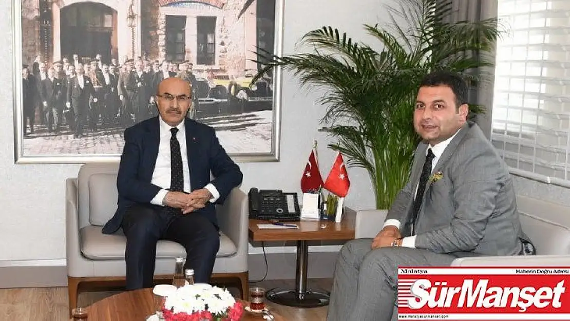 Başkan Yıldırım'dan Vali Demirtaş'a ziyaret