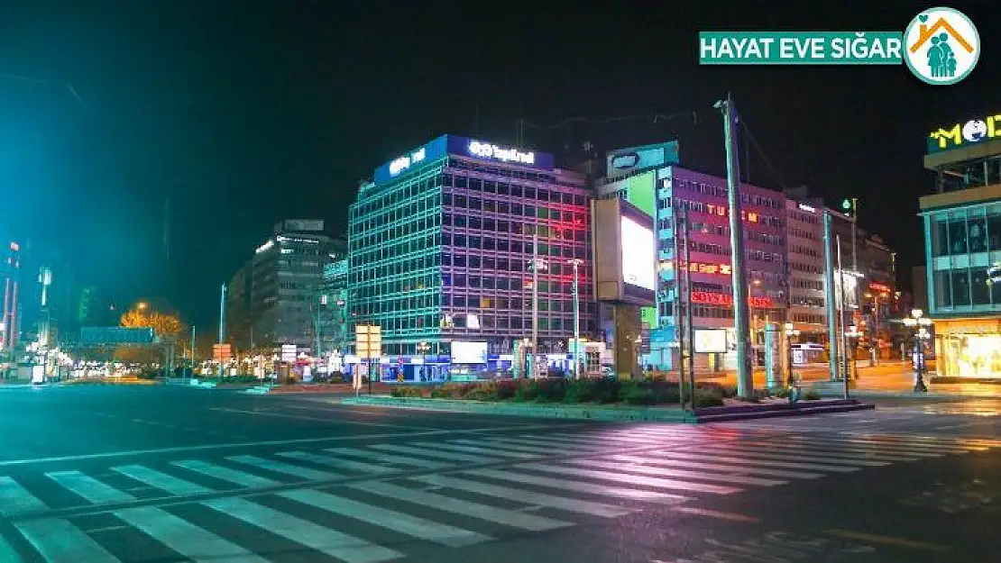 Başkent sokakları hiç bu kadar sessiz olmadı