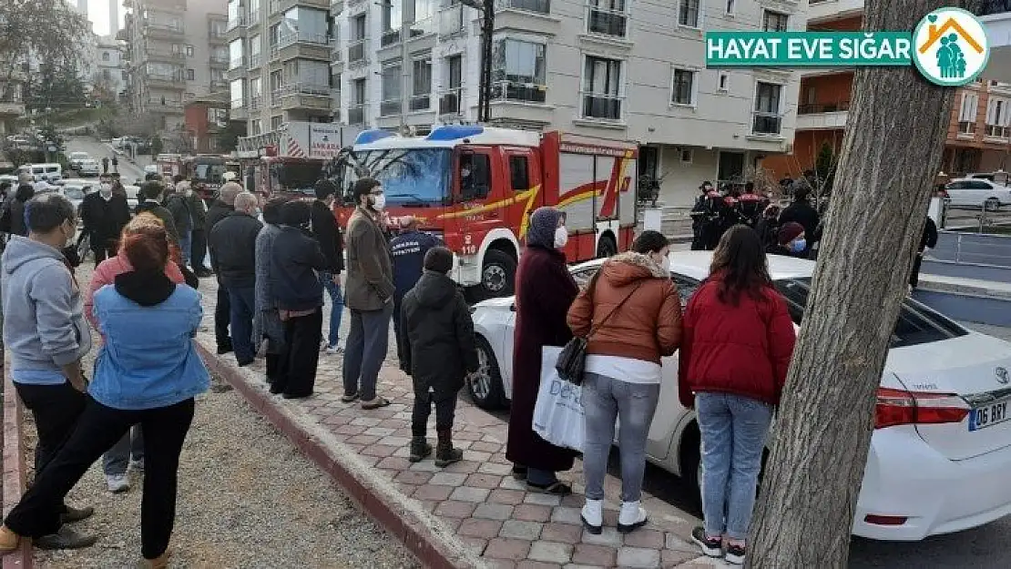 Başkent'te doğal gaz patlaması