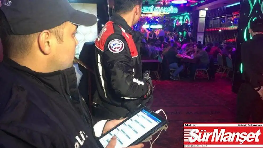 Başkent'te eğlence mekanlarına asayiş uygulaması