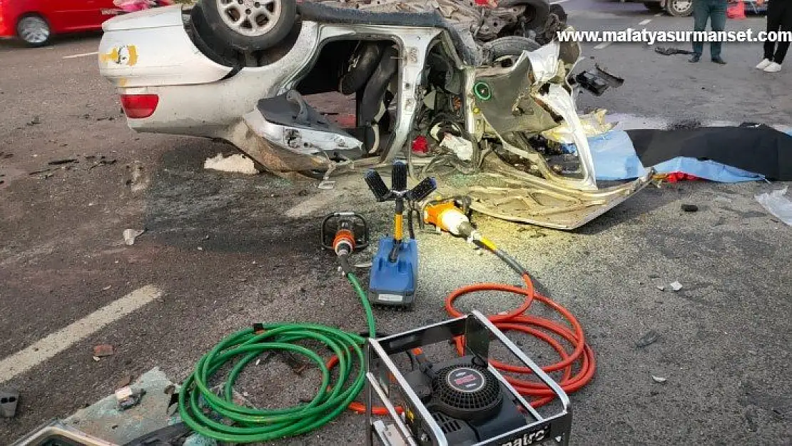 Başkent'te trafik kazası: 1 ölü, 2 yaralı