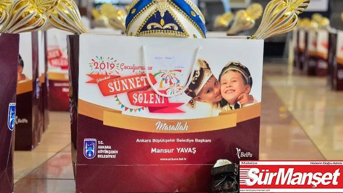 Başkentli çocuklara sünnet şöleni