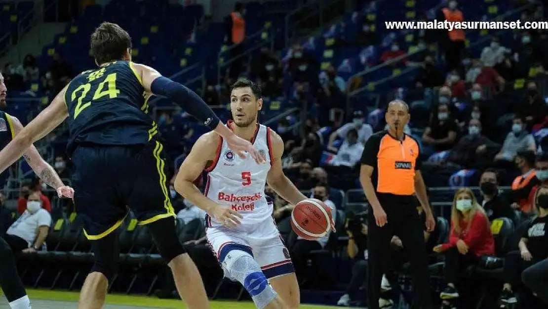 Basketbol Süper Ligi: Bahçeşehir Koleji: 78 - Fenerbahçe Beko: 79