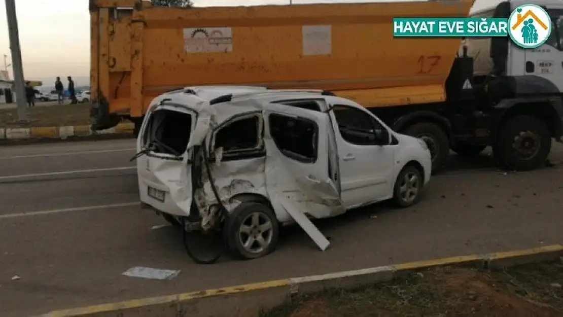 Batman'da trafik kazası 4 yaralı