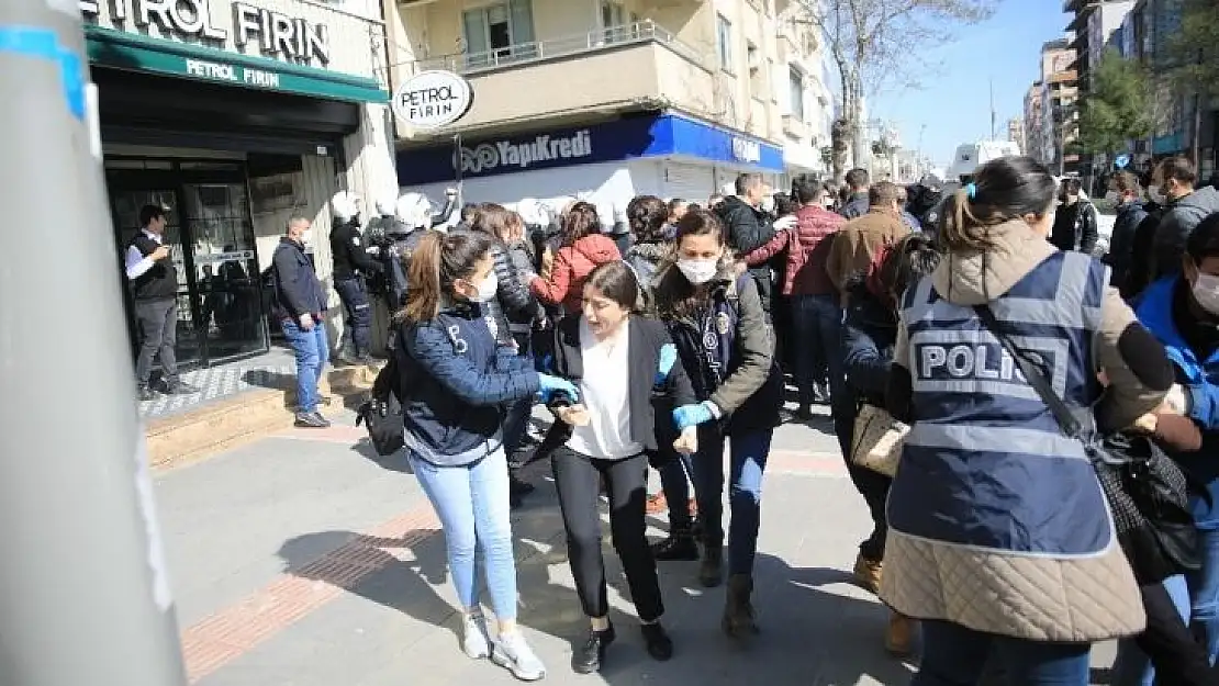 Batman'da kayyum atamasını protesto eden 16 kişi gözaltına alındı